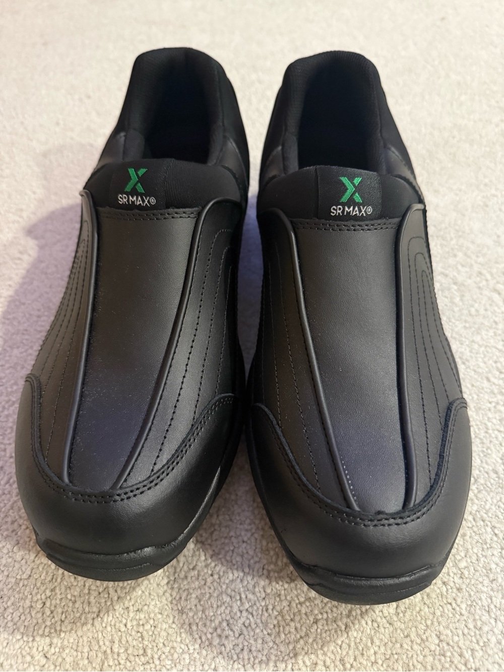 Black Slip-On Men's Casual Comfort Loafers